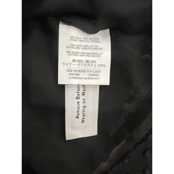 J crew polka dot and ruffle top - Picture 7 of 7